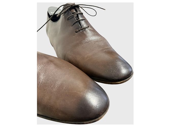 Scarpe Richelieu Berluti marroni T.45 Marrone - vista 3