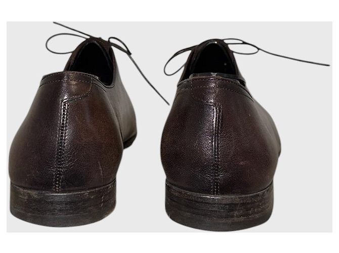 Scarpe Richelieu Berluti marroni T.45 Marrone - vista 4