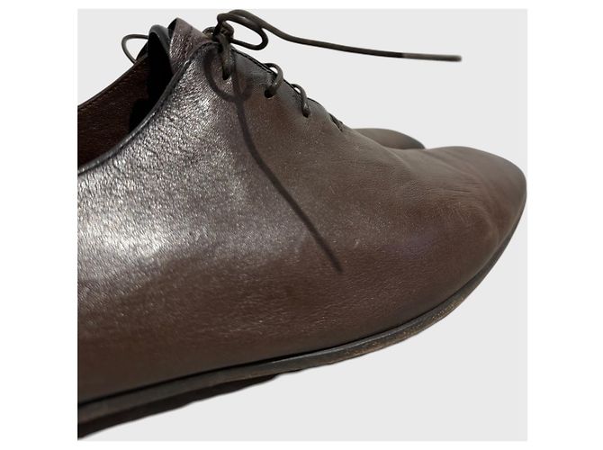 Scarpe Richelieu Berluti marroni T.45 Marrone - vista 5