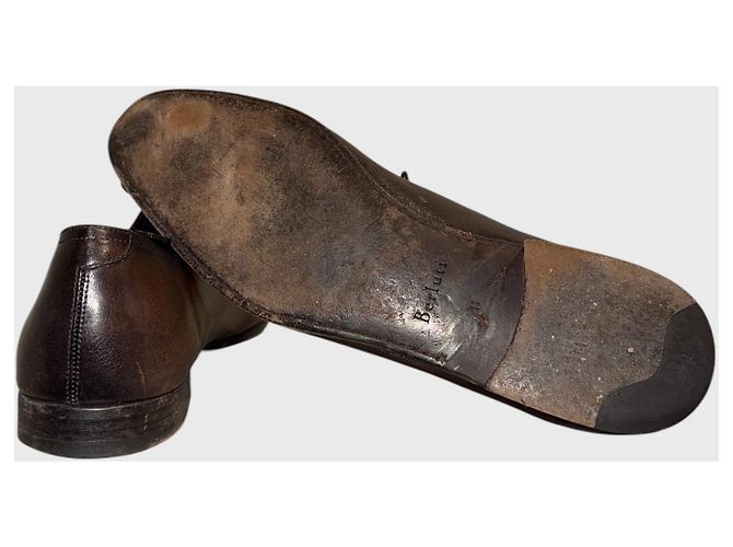 Scarpe Richelieu Berluti marroni T.45 Marrone - vista 6