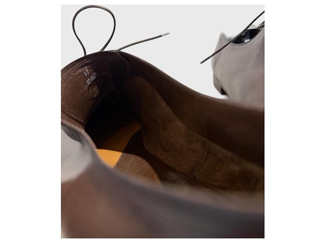 Scarpe Richelieu Berluti marroni T.45 Marrone - vista 8