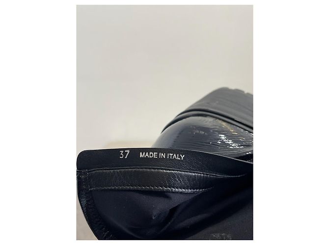Stivaletti Miu Miu neri T.37 Nero - vista 6