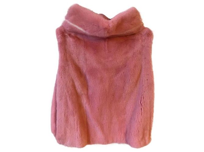 Ines et Marechal Jacke Ines & Marechal vison T.36 Pink - Ansicht 7