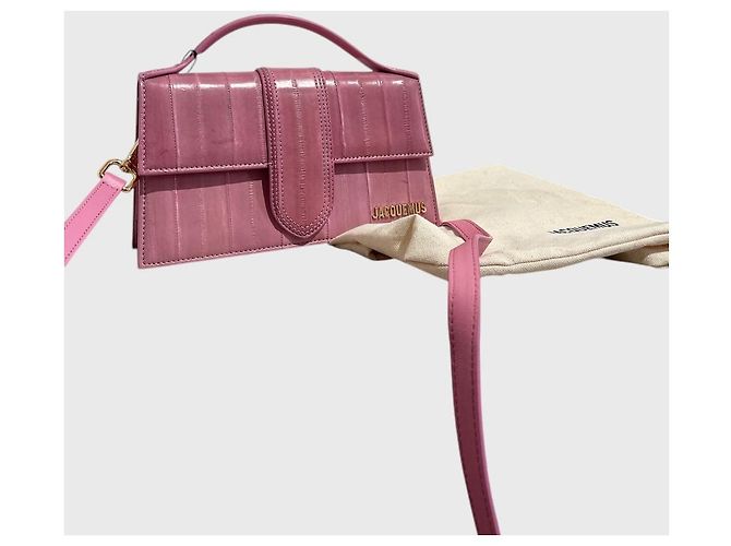 Borsa Jacquemus Le Grand Bambino Rosso - vista 6