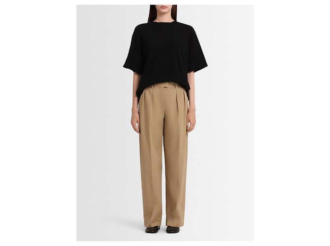 Pantalones The Row beige T.38 - vista 2