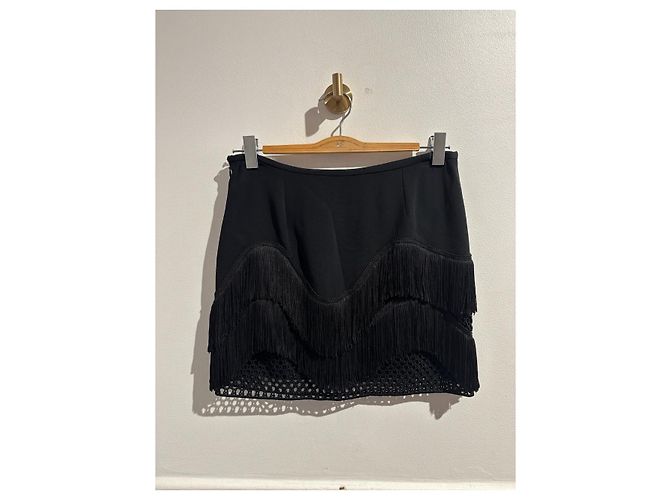 Stella Mc Cartney Falda Stella McCartney negra T.38 Negro - vista 3