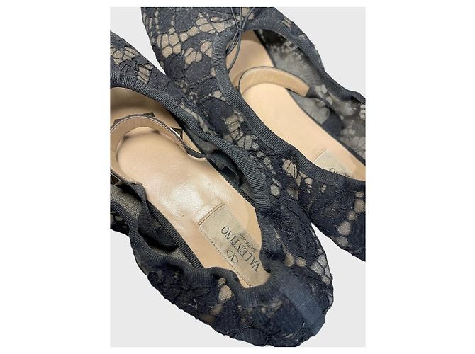 Valentino Garavani Bailarinas Valentino Rockstud T.38 Negro - vista 5