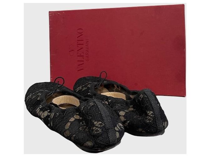 Valentino Garavani Bailarinas Valentino Rockstud T.38 Negro - vista 9