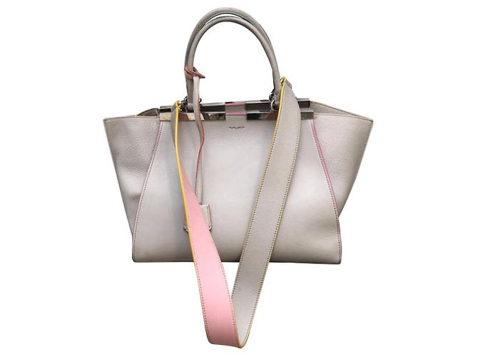 Fendi 3Jours Tasche beige - Ansicht 12