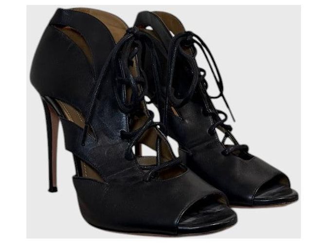 Décolleté Aquazzura neri T.38 Nero - vista 2