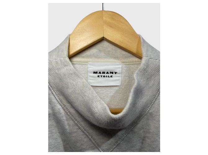 Isabel Marant Etoile Sweat Isabel Marant bege T.36 - vista 6