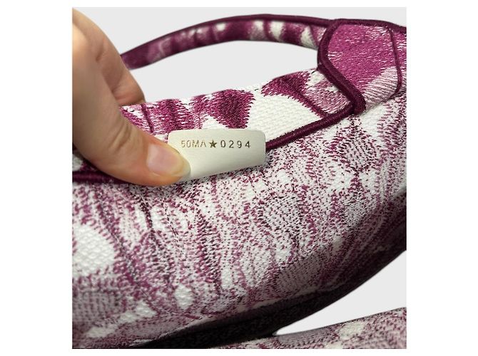 Autre Marque Borsa tote Dior Book Tote viola Porpora - vista 8