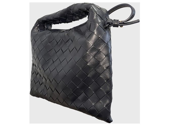 Borsa Bottega Veneta Mini Hop Grigio - vista 2