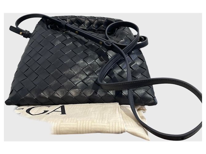 Borsa Bottega Veneta Mini Hop Grigio - vista 8