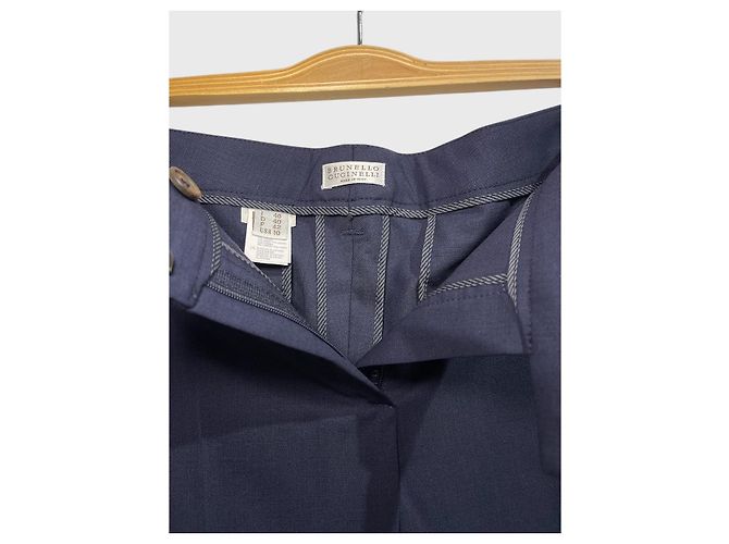 Pantalones Brunello Cucinelli azul T.42 - vista 4