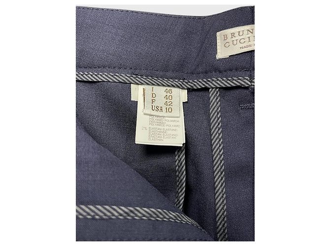 Pantalones Brunello Cucinelli azul T.42 - vista 5