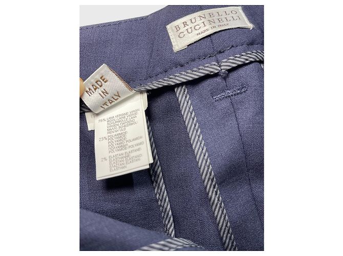 Pantalones Brunello Cucinelli azul T.42 - vista 6
