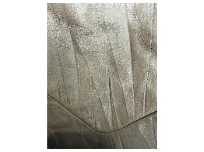 Borsa Yves Saint Laurent camel Cammello - vista 8
