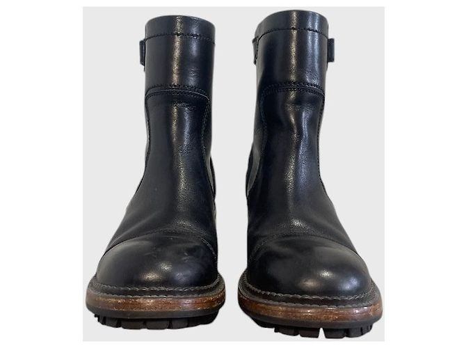 Stivaletti Chanel neri T.36,5 Nero - vista 3