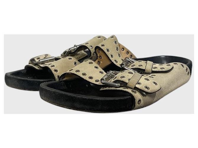 Isabel Marant Etoile Sandali Isabel Marant beige T.37 - vista 2