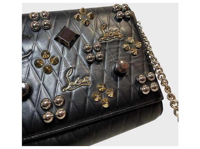 Borsa Christian Louboutin nera Nero - vista 3