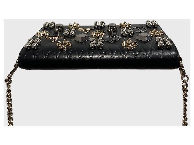 Borsa Christian Louboutin nera Nero - vista 6
