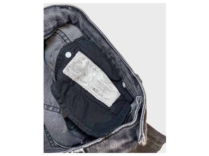 Vaqueros Slim Fit Iro Grises de Algodón Talla 27 - vista 6