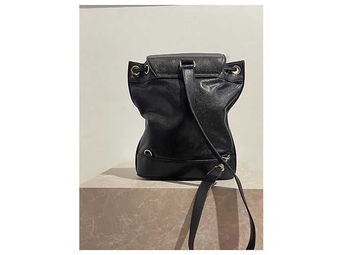 Schwarzer Chanel Rucksack - Ansicht 4