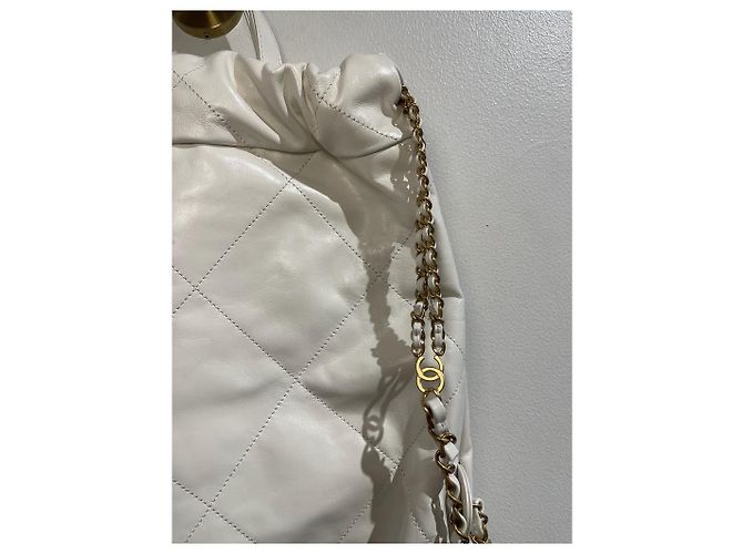 Chanel 22 Rucksack Weiß - Ansicht 10