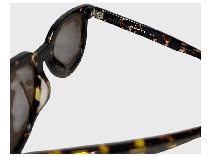 Gafas Bottega Veneta carey marrón Castaño - vista 4