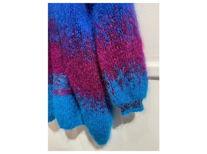Autre Marque Weste Rose Carmine T.U. Blau - Ansicht 3