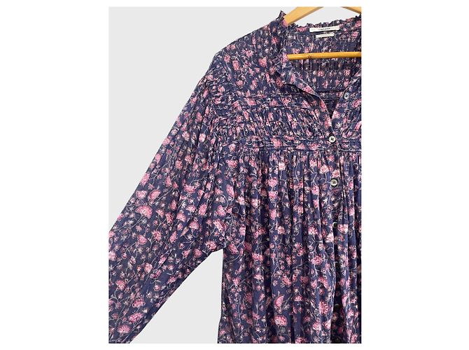 Isabel Marant Etoile Vestido Isabel Marant azul T.36 - vista 3