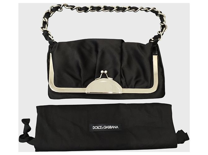 Dolce & Gabbana Clutch-Tasche Schwarz - Ansicht 2