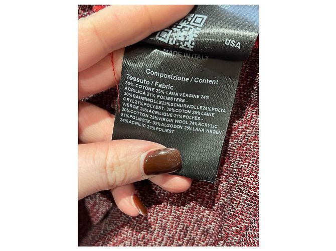 Abito Calvin Klein rosso T.34 - vista 7