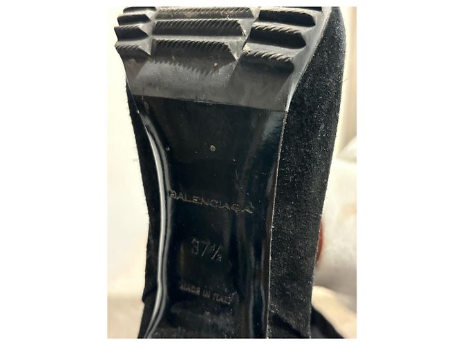 Botas Balenciaga negras T.37,5 Negro - vista 8