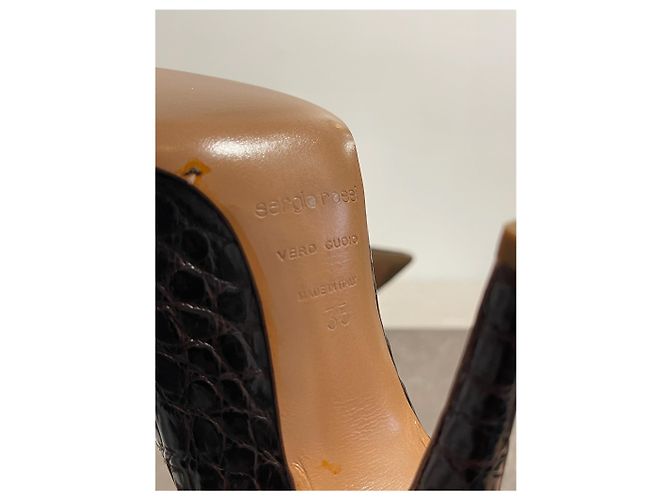 Sergio Rossi Pumps marron T.35 Braun - Ansicht 8
