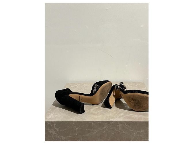 Décolleté Dolce & Gabbana neri T.36 Nero - vista 5