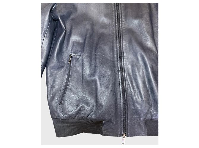 Blouson Armani blu navy T.52 - vista 2