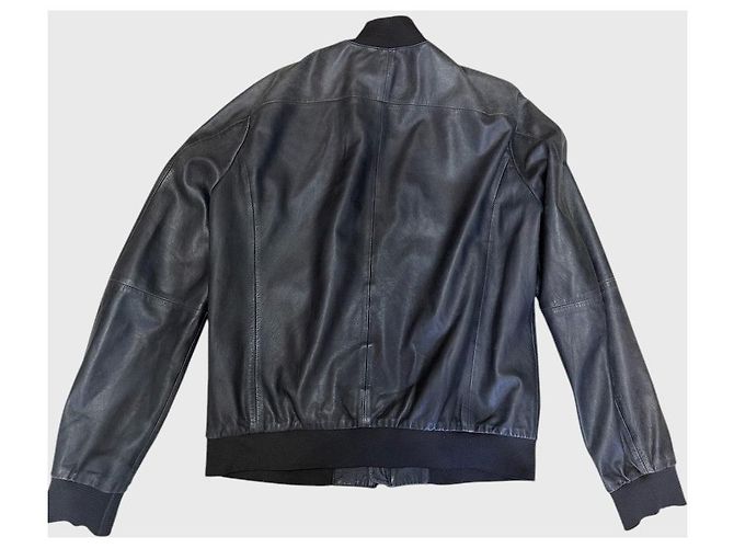 Blouson Armani blu navy T.52 - vista 7