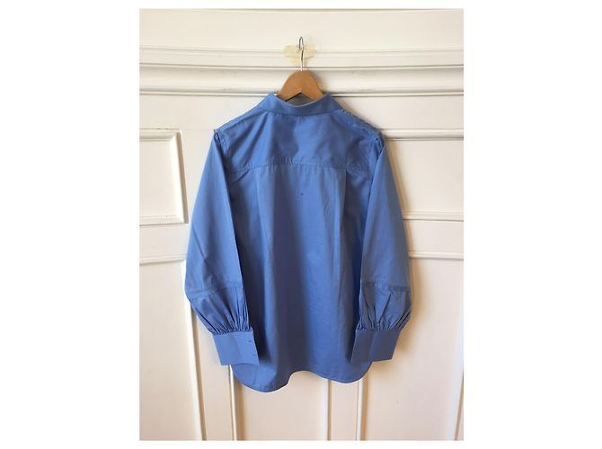 Autre Marque Camicia Hana San T.40 Blu - vista 4