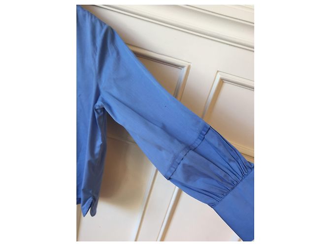 Autre Marque Camicia Hana San T.40 Blu - vista 5