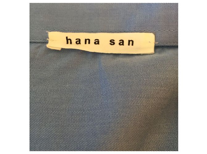 Autre Marque Camicia Hana San T.40 Blu - vista 6