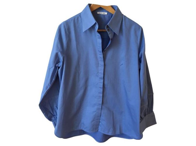 Autre Marque Camicia Hana San T.40 Blu - vista 8