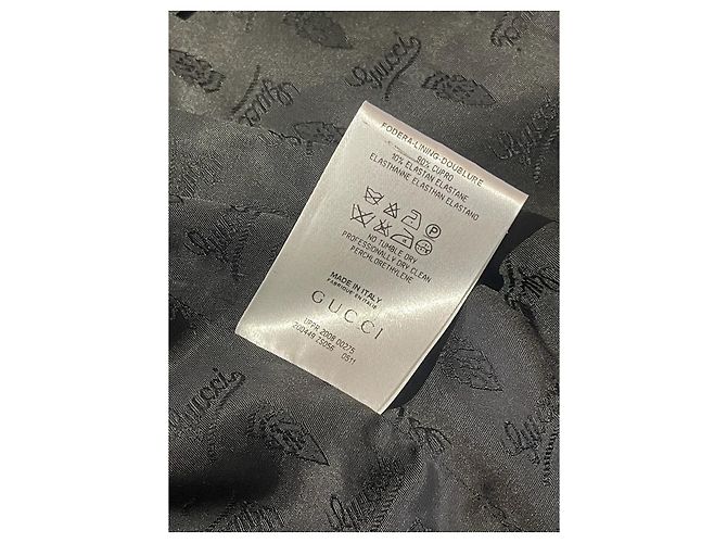 Blazer Gucci negro T.36 - vista 9