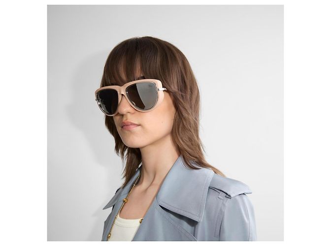 Burberry Blinker Sonnenbrille Beige - Ansicht 2