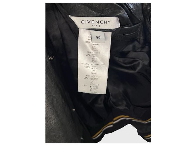 Giacca Givenchy nera T.50 Nero - vista 8
