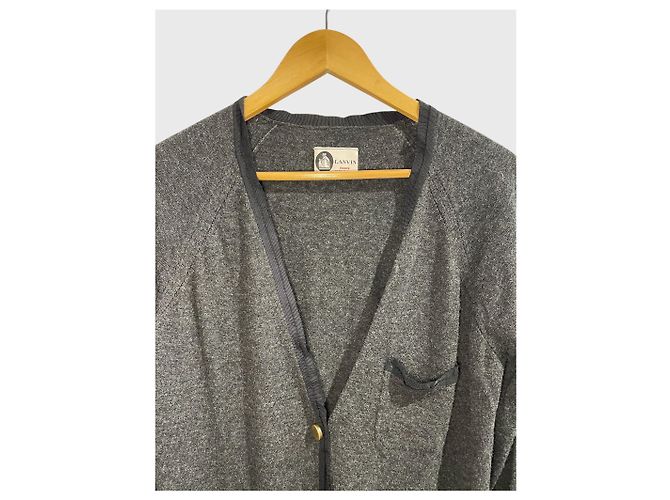 Chaleco Lanvin gris T.L - vista 2