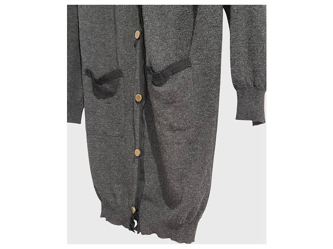 Chaleco Lanvin gris T.L - vista 3