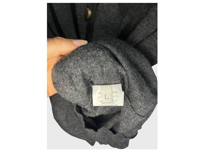 Chaleco Lanvin gris T.L - vista 4