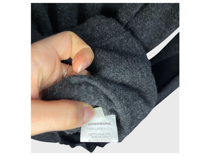 Chaleco Lanvin gris T.L - vista 5